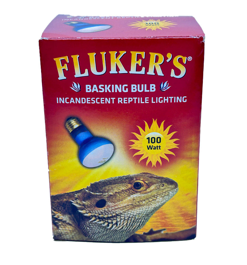 Fluker's Basking Bulb 100-Watt Reptile Heating Dragon's Diet