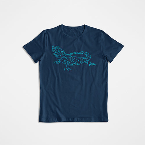 Bearded Dragon Polygon T-Shirt