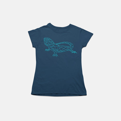 Bearded Dragon Polygon T-Shirt